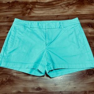 Ana Twill Teal Shorts